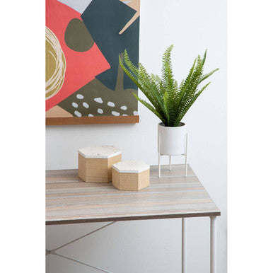 Mimo Large Terrazzo Lid Trinket Box - image 9