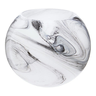 Cabell Marble Design Glass Vase - image 7