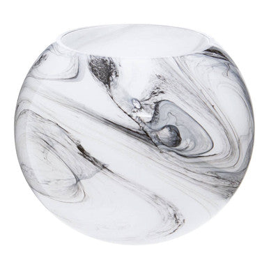 Cabell Marble Design Glass Vase - image 2