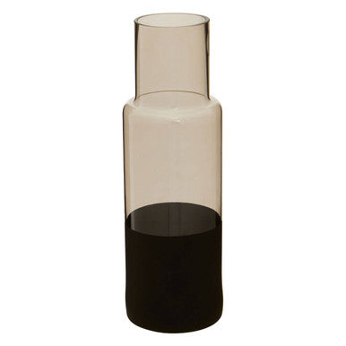 Cova Smoked Glass Bottle Vase - image 7