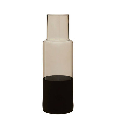 Cova Smoked Glass Bottle Vase - image 2