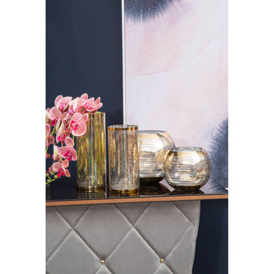 Raya Small Cylinder Stripe Vase