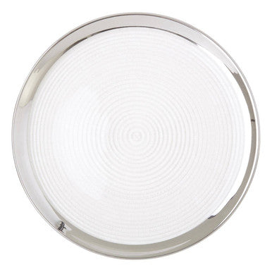Ida 32Cm Embossed Coupe Charger Plate
