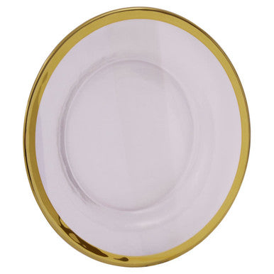 Ida 21Cm Side Plate With Gold Rim