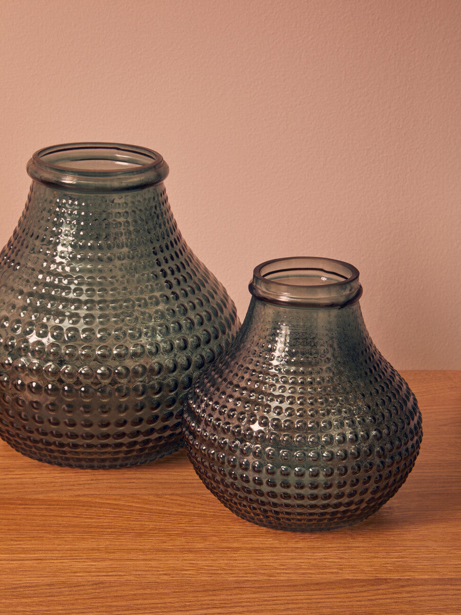 Bolla Small Green Glass Vase