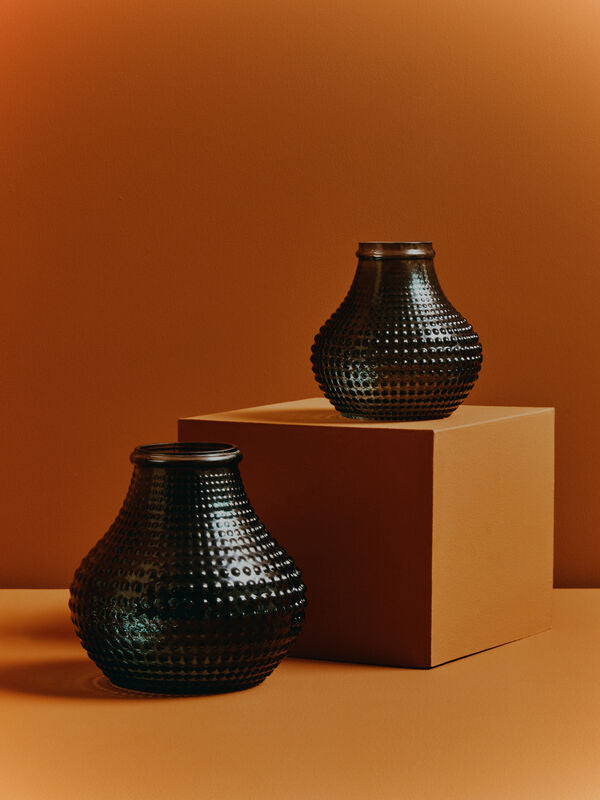 Bolla Small Green Glass Vase