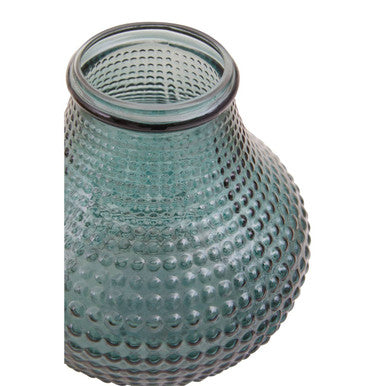 Bolla Large Green Glass Vase