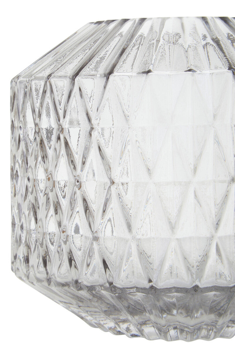 Brice Small Grey Glass Vase