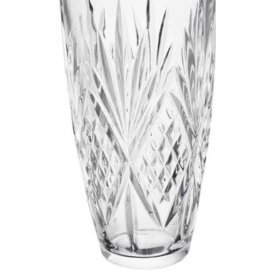 Beaufort Crystal Scalloped Vase