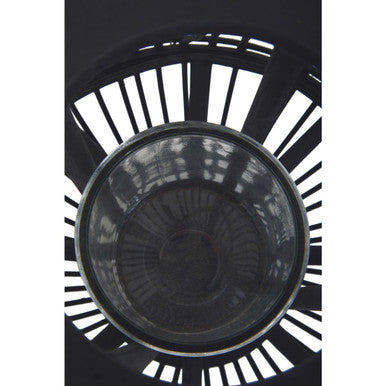 Lentigo Small Black Bamboo Lantern
