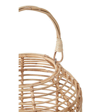 Mataram Natural Rattan Round Lantern