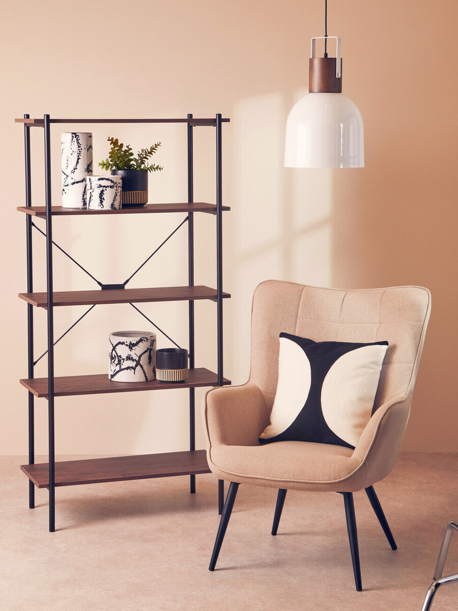 Sorrell Black and White Small Planter