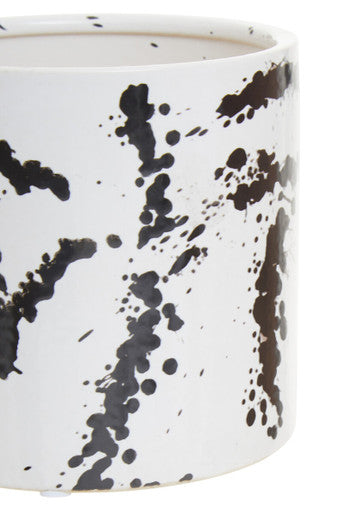 Sorrell Black And White Small Planter