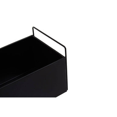 Asher Large Black Plant Box