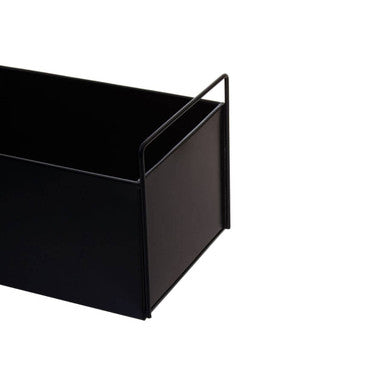 Asher Large Black Plant Box