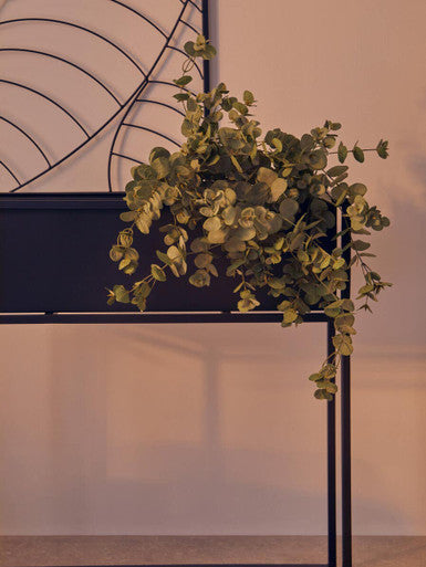 Asher Floor Standing Black Plant Box