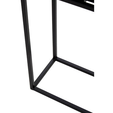 Asher Floor Standing Black Plant Box
