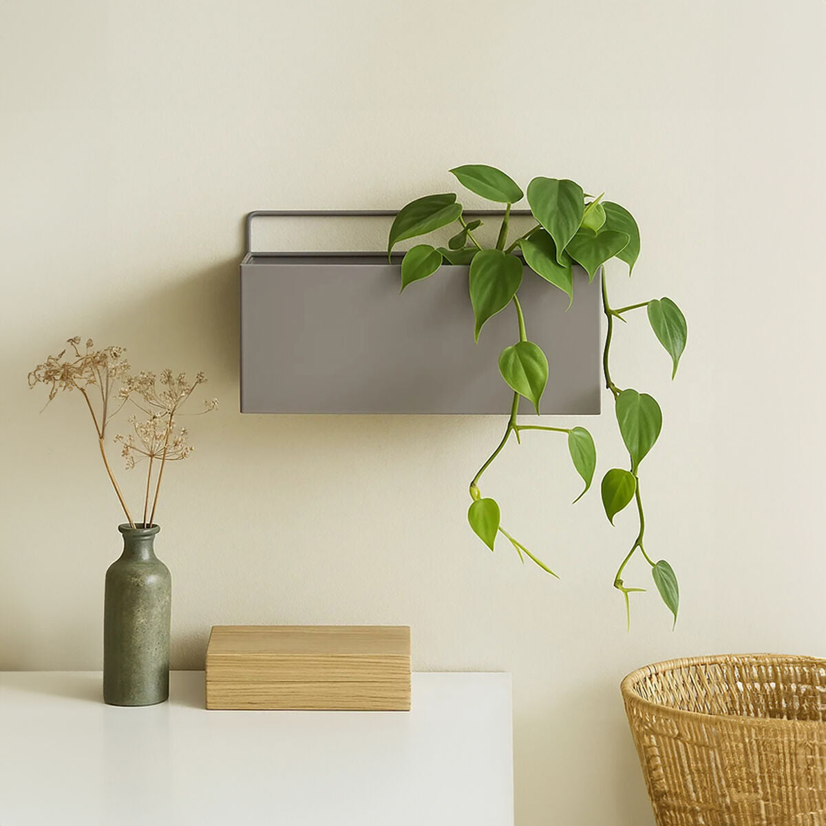 Asher Wall Plant Box Grey - image 2