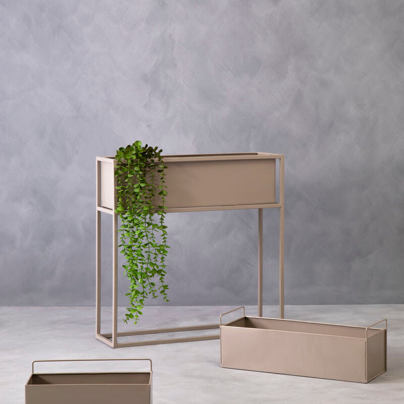 Asher Floor Standing Grey Plant Box