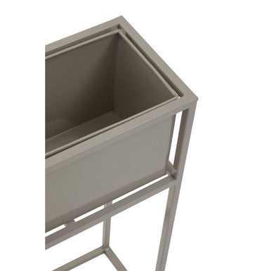Asher Floor Standing Grey Plant Box