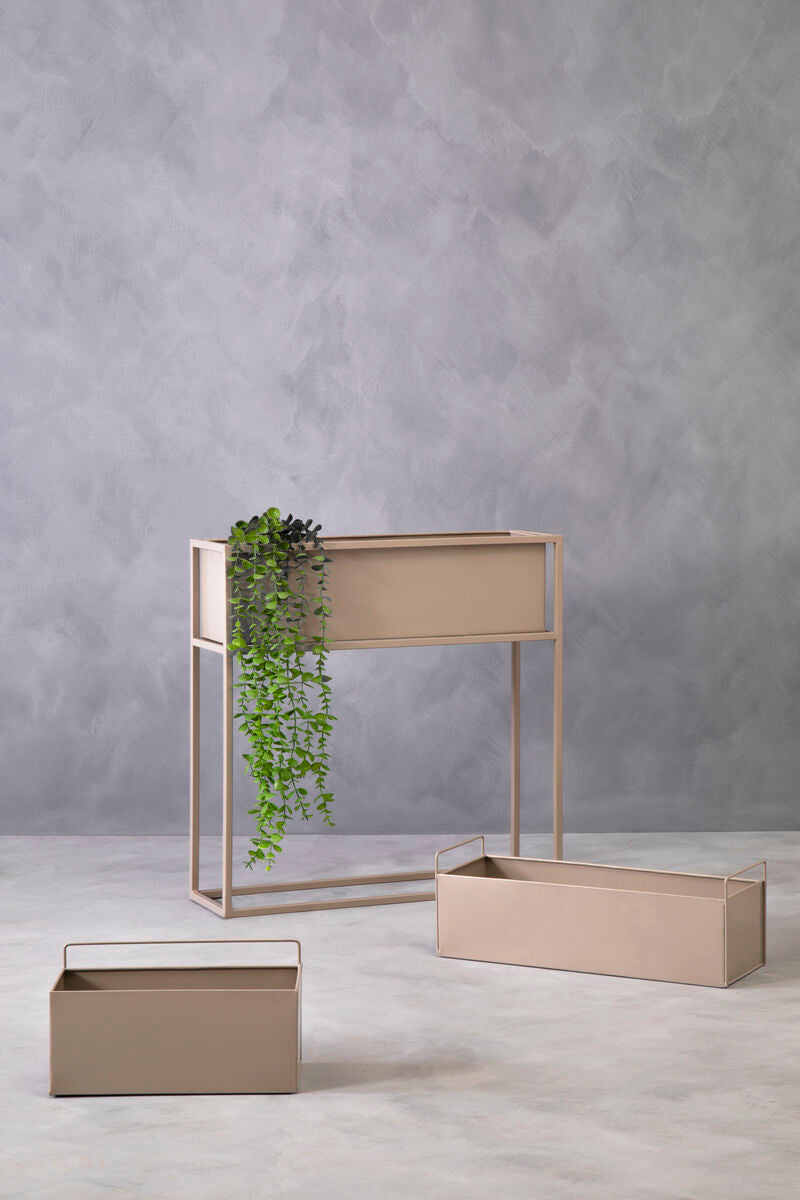 Asher Floor Standing Natural Plant Box