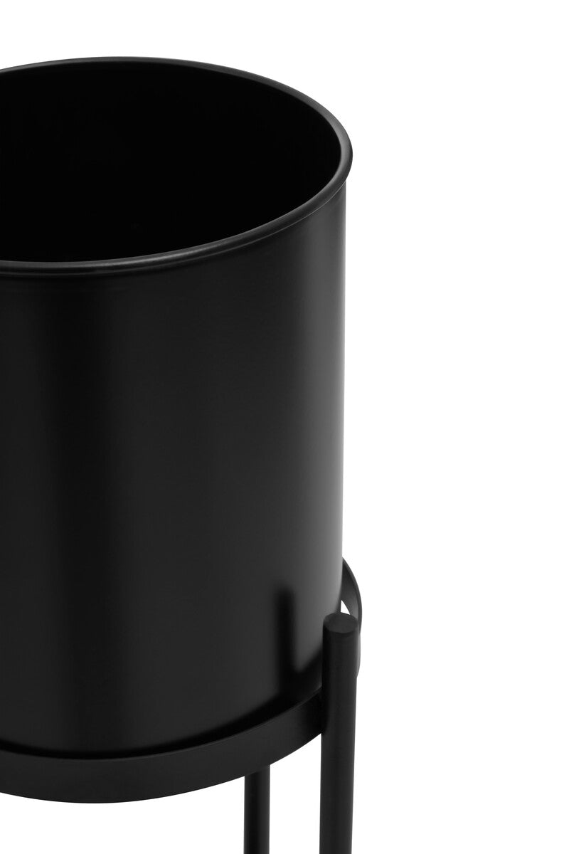 Asher Two Tier Black Plant Stand