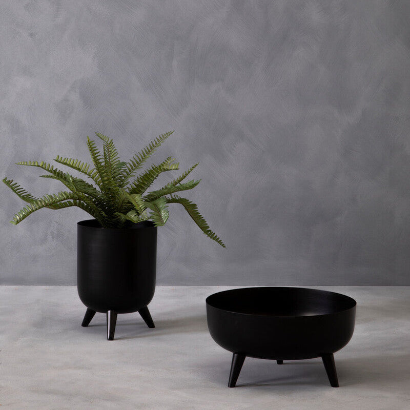 Alina Black Vase