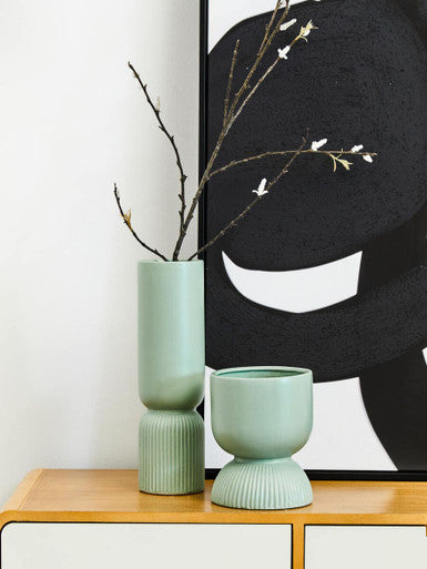 Fia Sage Green Planter