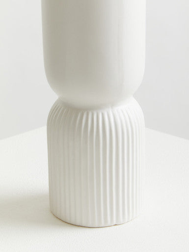 Fia White Vase