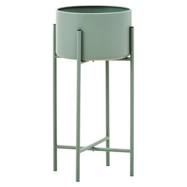 Trosa Large Green Floor Standing Planter