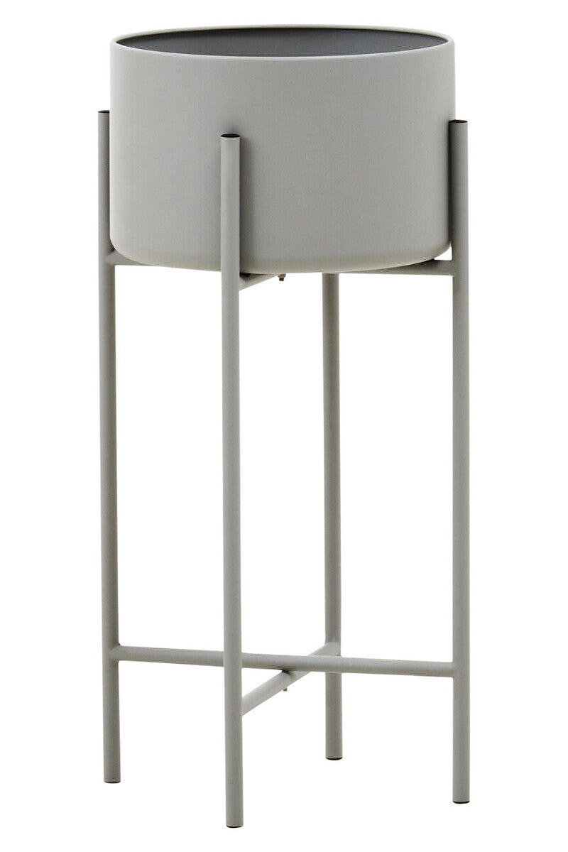 Trosa Large Grey Floor Standing Planter