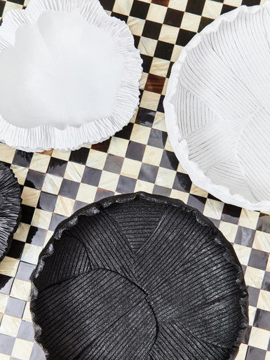 Broc Black Textured Bowl