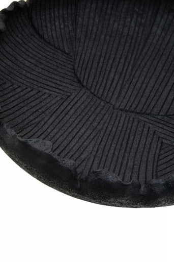 Broc Black Flat Bowl