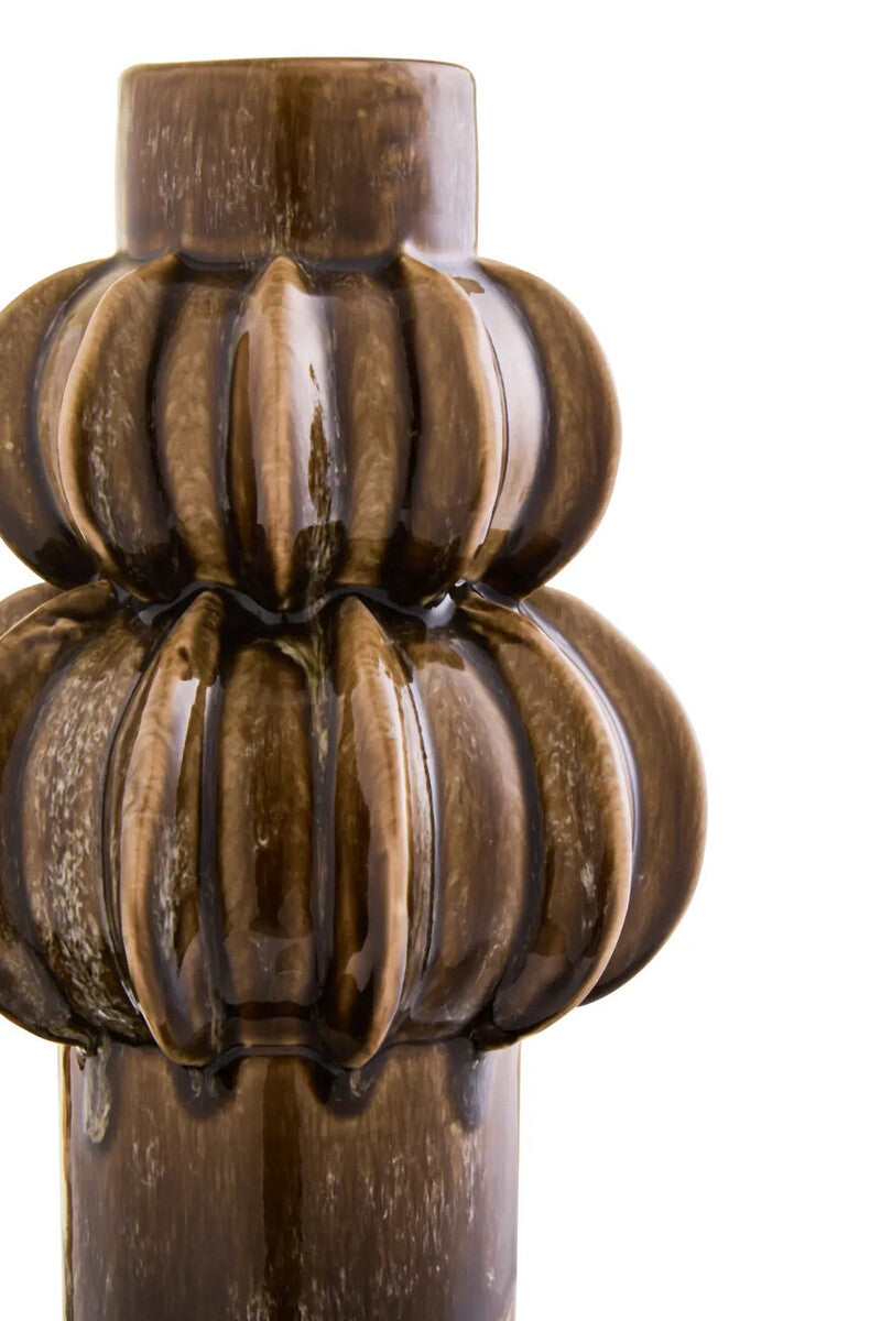 Kondo Brown Bubble Vase
