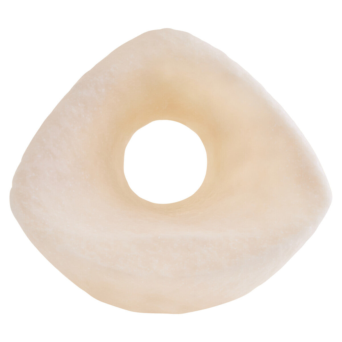 Broc Cream Textured Geometric Sculpture