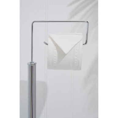 Linnea Chrome Toilet Brush And Roll Holder - image 6