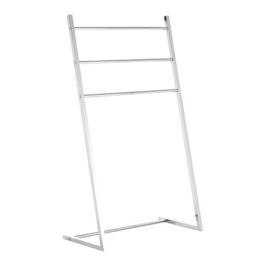 Dara 3 Arm Chrome Towel Stand - image 1