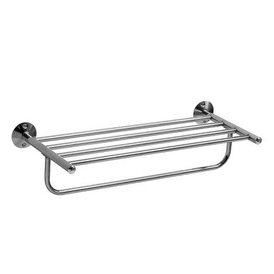 Dara Wall Mountable Chrome Towel Shelf - image 1