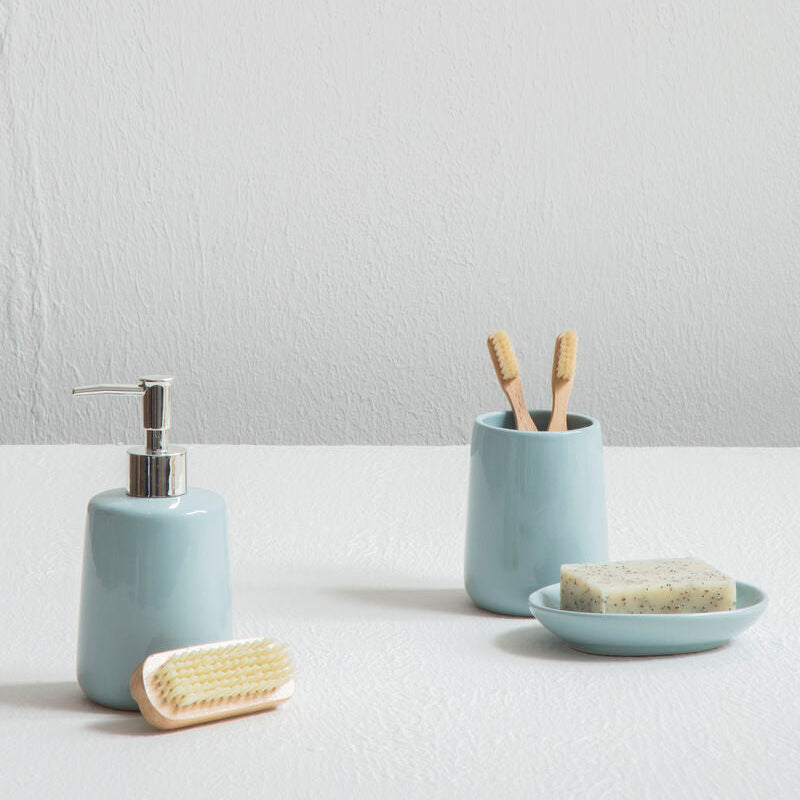 Moon Pale Blue 3Pc Bathroom Set - image 2