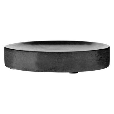 Kamal Dark Grey Marble Effect Soap Dish - image 1
