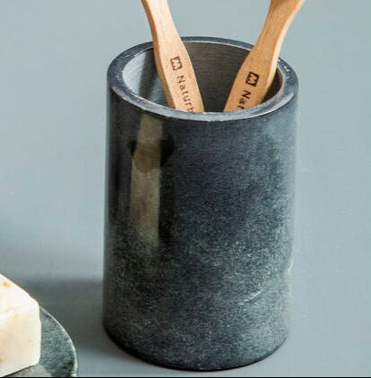 Kamal Dark Grey Marble Effect Tumbler - image 2