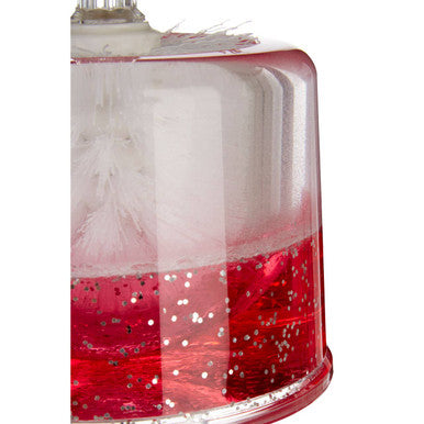 Floating Acrylic Hearts Toilet Brush Holder