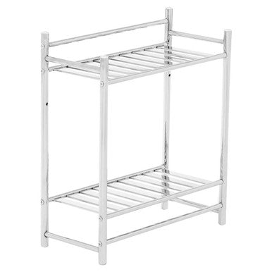 Dara Chrome 2 Tier Shelves