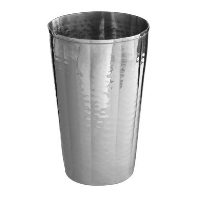Vaco Hammered Bathroom Nickel Finish Tumbler
