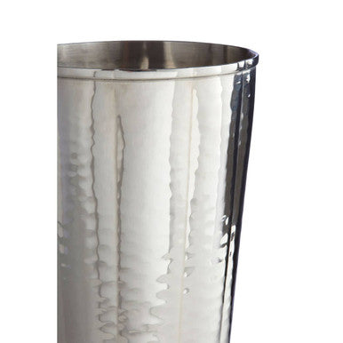 Vaco Hammered Bathroom Nickel Finish Tumbler