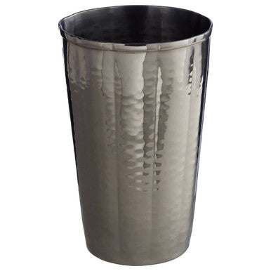 Hammered Black Nickel Finish Tumbler