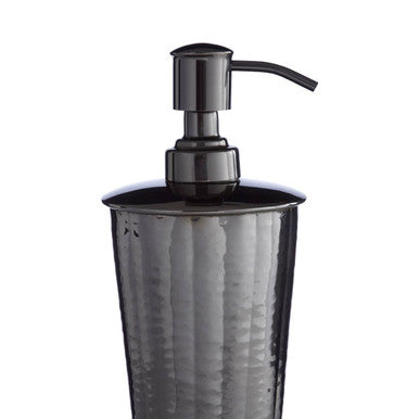 Vaco Hammered Black Nickel Finish Lotion Dispenser