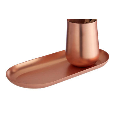 Traze Copper Finish Tray - image 7
