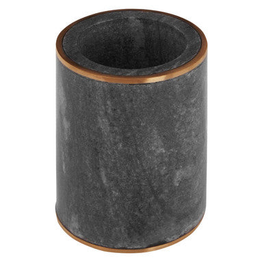 Bosco Grey Marble and Gold Tumbler