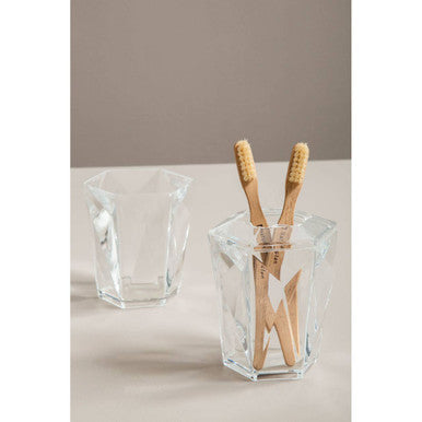 Dow Clear Acrylic Toothbrush Holder - image 5